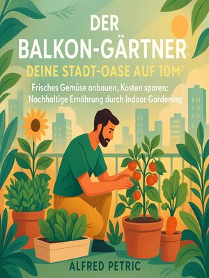 cover image of Der Balkon-Gärtner--Deine Stadt-Oase auf 10m<sup>2</sup>